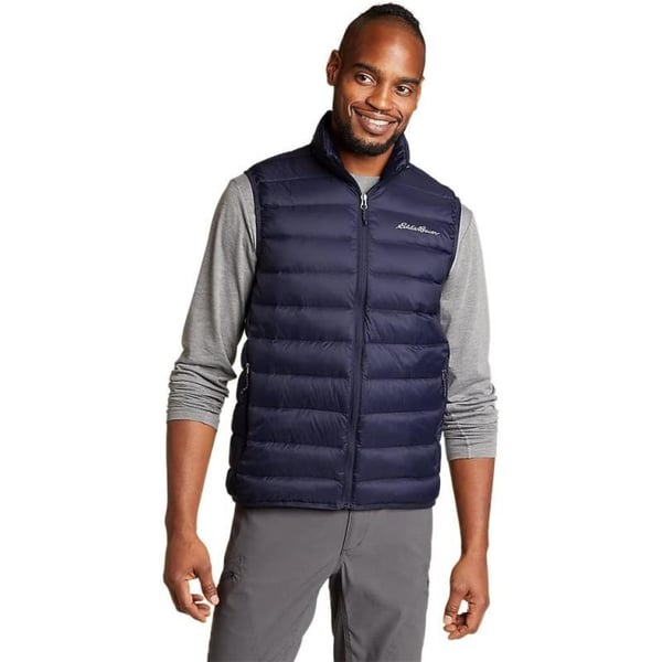 Eddie Bauer Mens CirrusLite Down VestAtlantic Recycled