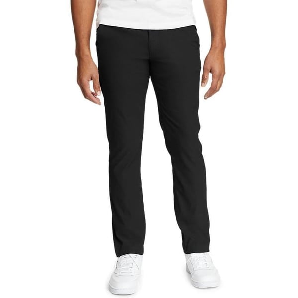 Eddie Bauer Mens Horizon Guide Chino Pants  Slim FitRegular Black