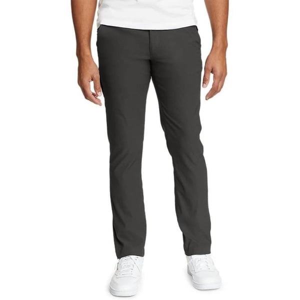 Eddie Bauer Mens Horizon Guide Chino Pants  Slim FitRegular Carbon