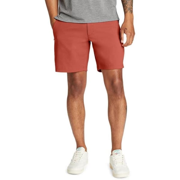 Eddie Bauer Mens Horizon Guide Wander ShortsRegular Maroon