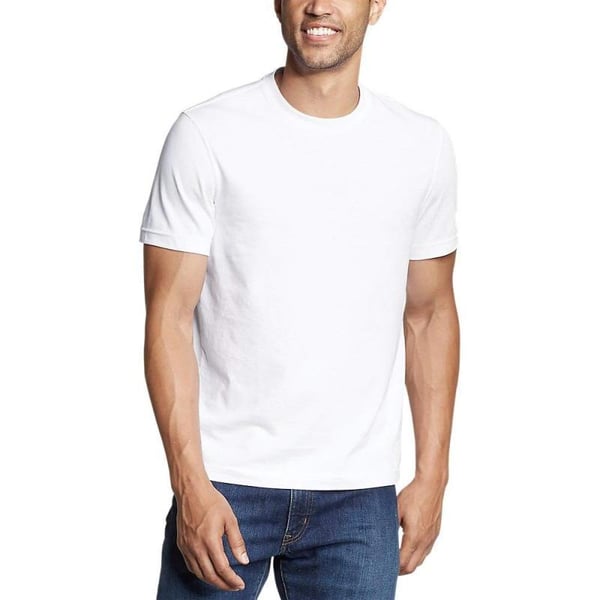 Eddie Bauer Mens Legend Wash Pro ShortSleeve TShirt  ClassicWhite