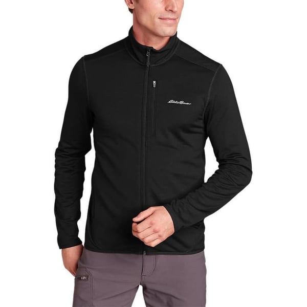 Eddie Bauer Mens Ls Activator Grid FzBlack