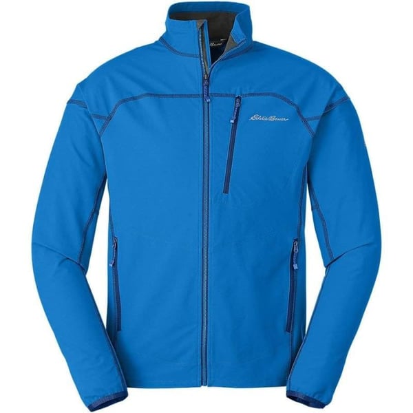 Eddie Bauer Mens Sandstone Soft Shell Jacket Ascent Blue Regular MEddie Bauer Mens Sandstone Soft Shell Jacket Ascent Blue Regular M