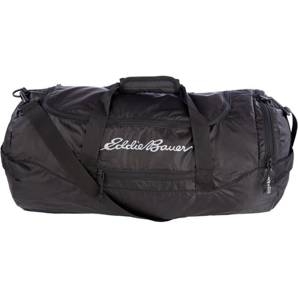 Eddie Bauer Stowaway Packable 45l Duffel BagMade from Ripstop PolyesterOnyx