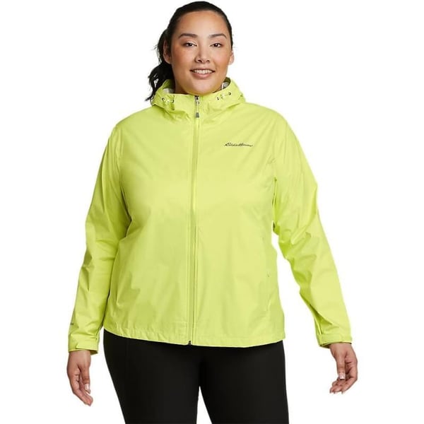 Eddie Bauer Womens Cloud Cap Rain JacketCactus