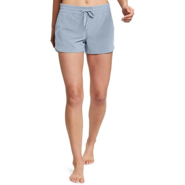 Eddie Bauer Womens Departure Amphib ShortsTall Blue Smoke