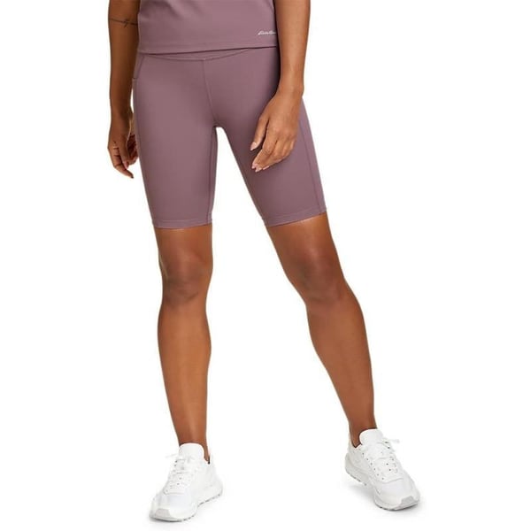 Eddie Bauer Womens Movement Lux Biker ShortsDusty Violet