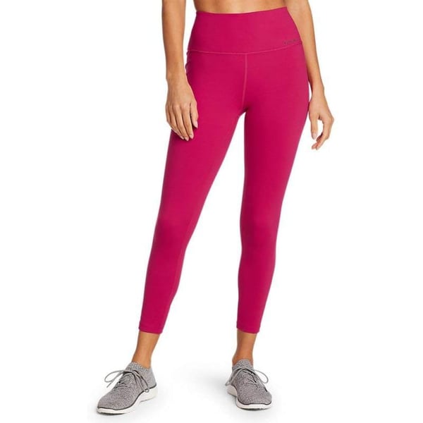 Eddie Bauer Womens Movement Lux HighRise 78Length LeggingsPlus Size Magenta