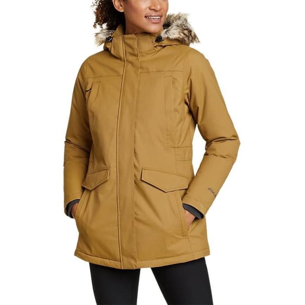 Eddie Bauer Womens Silver Lining Down ParkaBronze