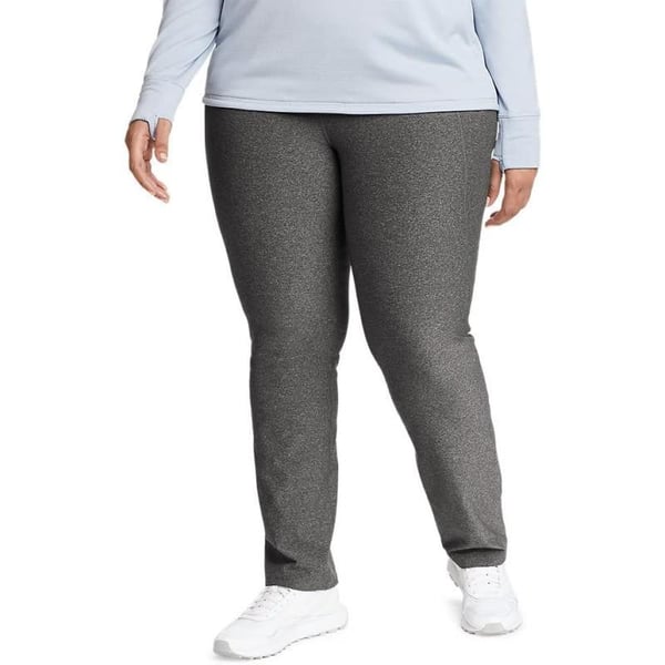 Eddie Bauer Womens Trail Tight Pants  High RisePlus Size Heather Gray