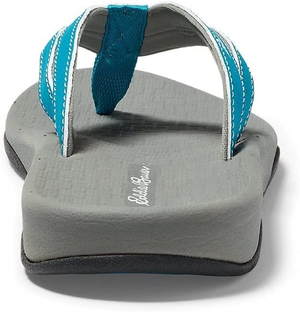 Eddie Bauer Womens Break Point Flip Flop Tropical Blue 9Eddie Bauer Womens Break Point Flip Flop Tropical Blue 9