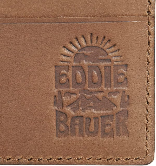 Eddie Bauer Mens Outdoor Leather Front Pocket WalletMultiple Card Slots Magnetic Money Clip ID Window Brown One SizeEddie Bauer Mens Outdoor Leather Front Pocket WalletMultiple Card Slots Magnetic Money Clip ID Window Brown One Size