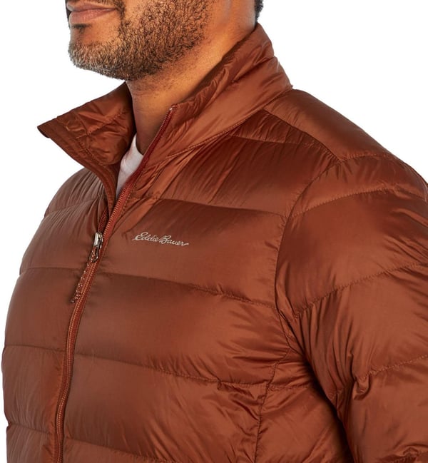 Eddie Bauer Mens CirrusLite Down JacketArabian SpiceMerlot