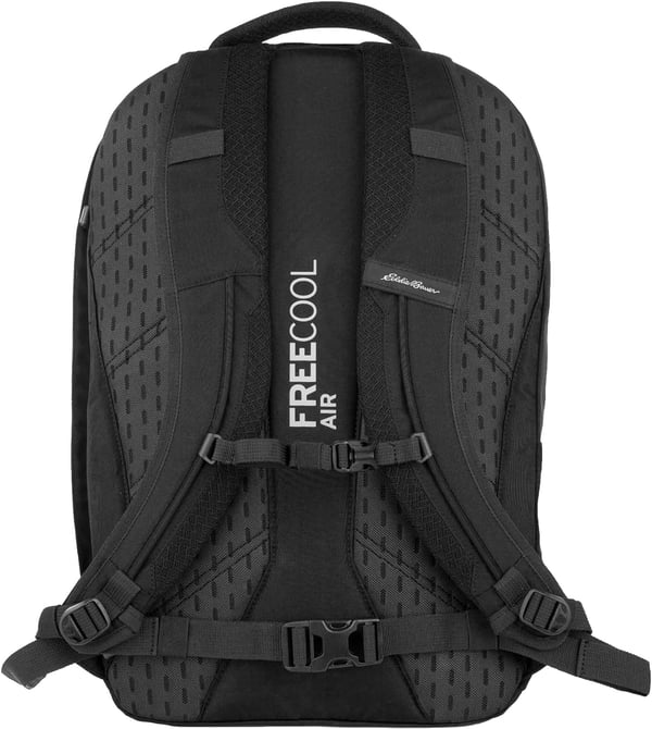 Eddie Bauer Adventurer Trail 30L Backpack wHydration Sleeve BlackBlack Adventurer 30l Daypack  Womens