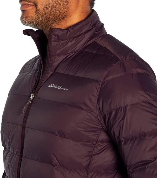 Eddie Bauer Mens CirrusLite Down JacketPlumMoonless Night