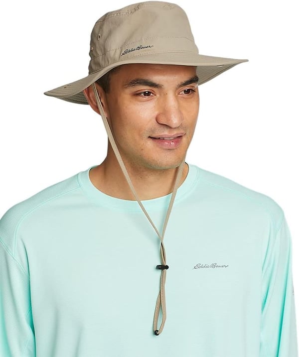 Eddie Bauer Trailcool UPF Cooling Sun HatLight Khaki