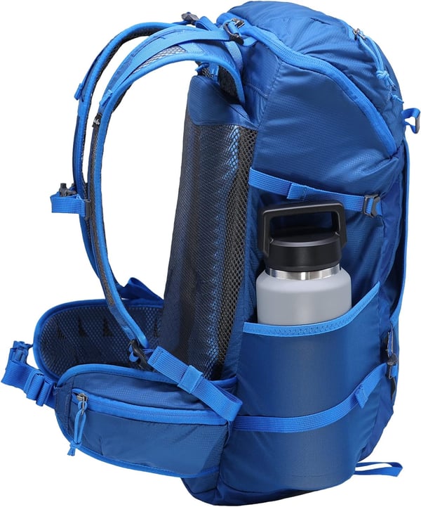 Eddie Bauer Adventurer Trail 30L Backpack wHydration Sleeve BlackTrue Blue Adventurer Trail 30l Backpack W Hydration Sleeve