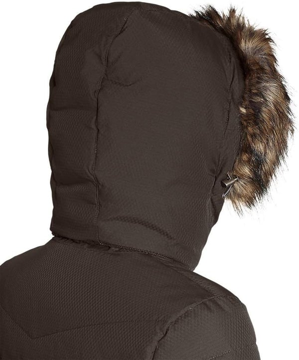 Eddie Bauer Womens Sun Valley Down ParkaPetite Black