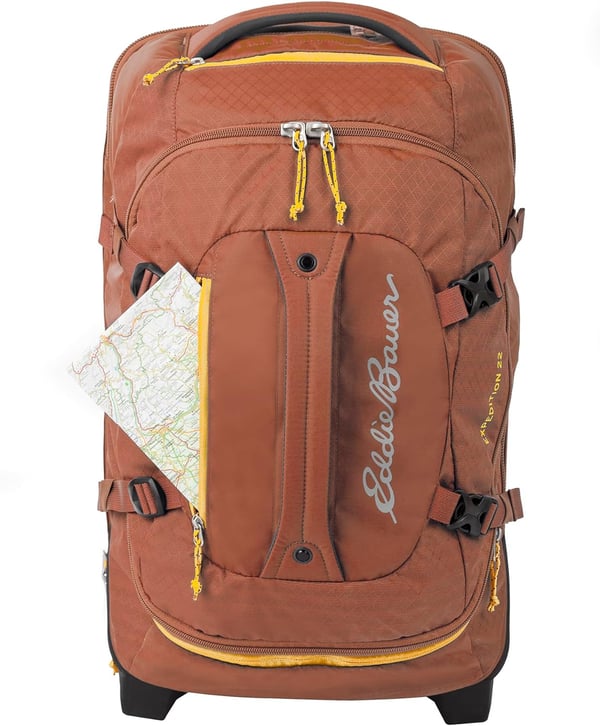 Eddie Bauer Expedition Duffel Bag 20  Made From Rugged Polycarbonate and NylonRust Expedition Duffel 22