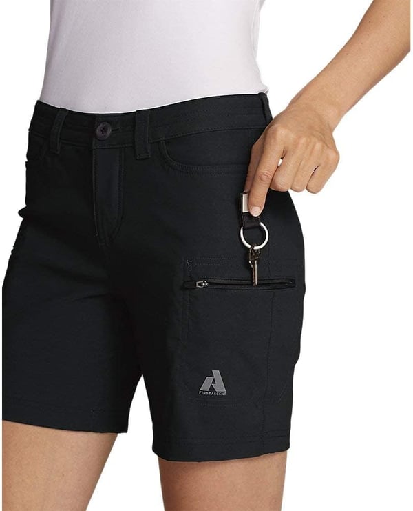 Eddie Bauer Womens Rainier ShortsBlack