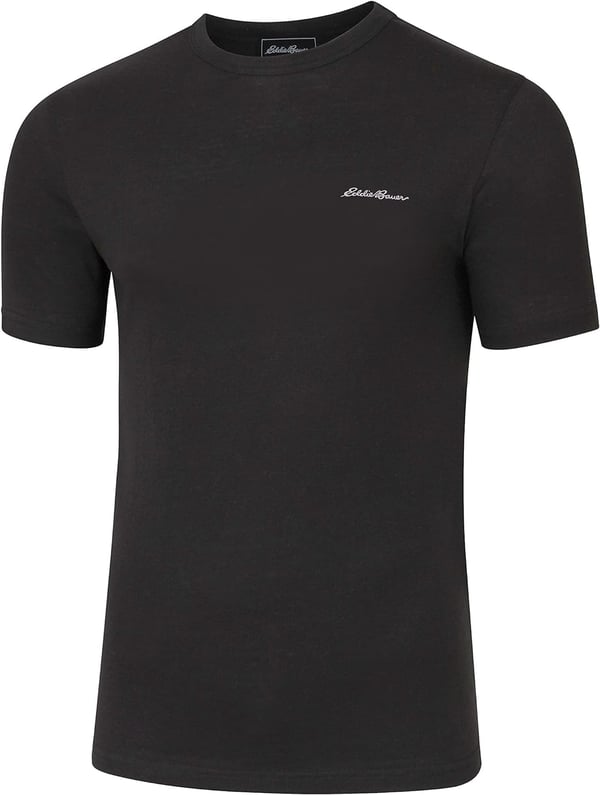 Eddie Bauer Mens Standard ClassicHeather GreyWhiteBlack