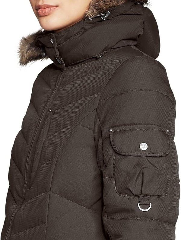 Eddie Bauer Womens Sun Valley Down ParkaPlus Capers