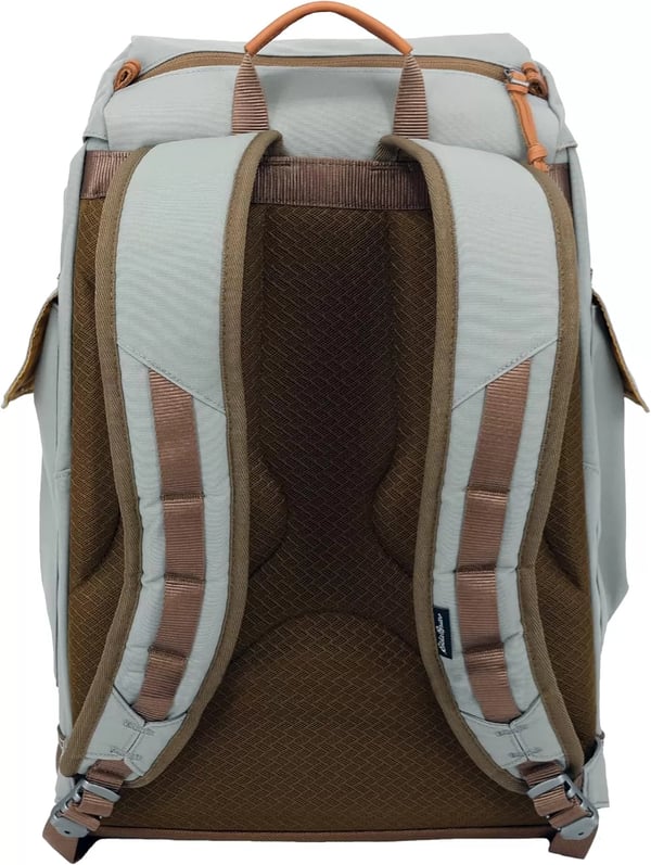 imageEddie Bauer Bygone Backpack with Exterior Pockets and Laptop Compatible Sleeve Light Heather Grey 30LLight Heather Grey