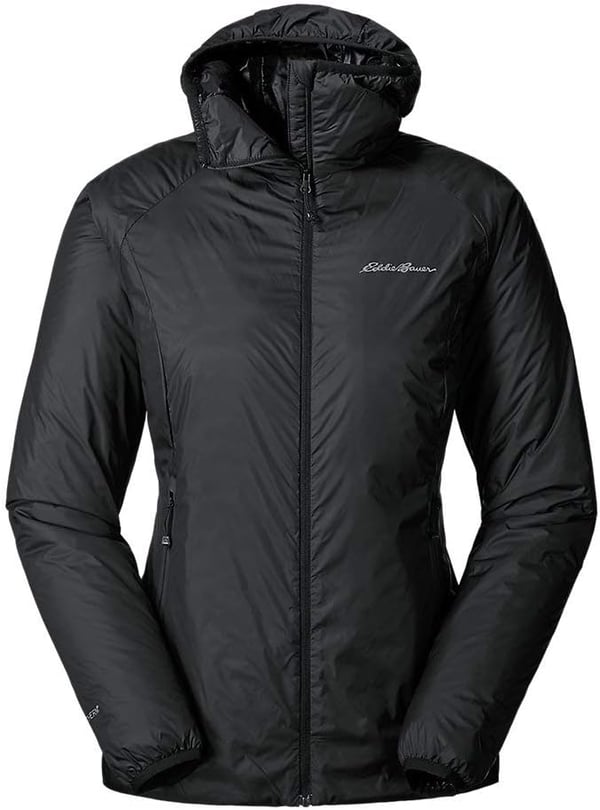 Eddie Bauer Womens EverTherm Down Hooded JacketEddie Bauer Womens EverTherm Down Hooded Jacket