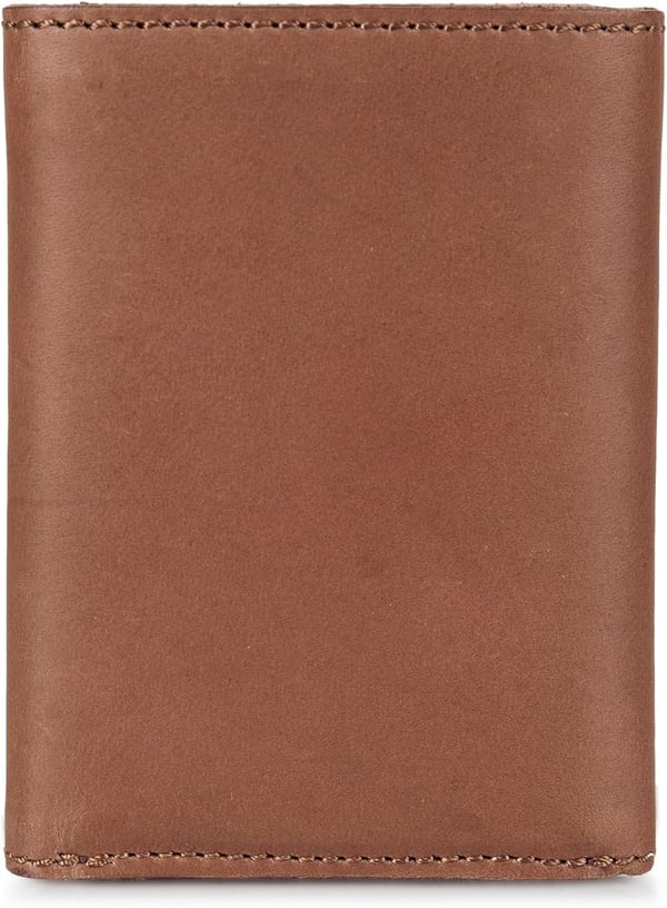 Eddie Bauer Mens Outdoor Leather Trifold Wallet with 6 Card Slots Brown One SizeEddie Bauer Mens Outdoor Leather Trifold Wallet with 6 Card Slots Brown One Size