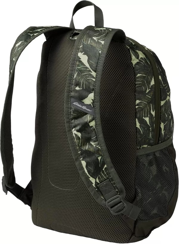 imageEddie Bauer Stowaway Packable BackpackMade from Ripstop Polyester Onyx 30LDark Loden