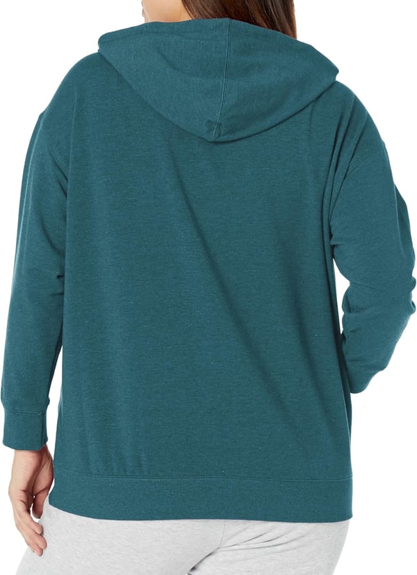 imageEddie Bauer Womens Size Ls Czy Camp Fz HoodPlusPeacock