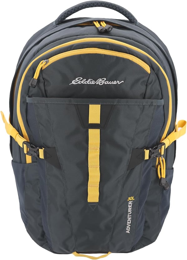 Eddie Bauer Adventurer Trail 30L Backpack wHydration Sleeve BlackStorm Adventurer 30l Daypack  Mens