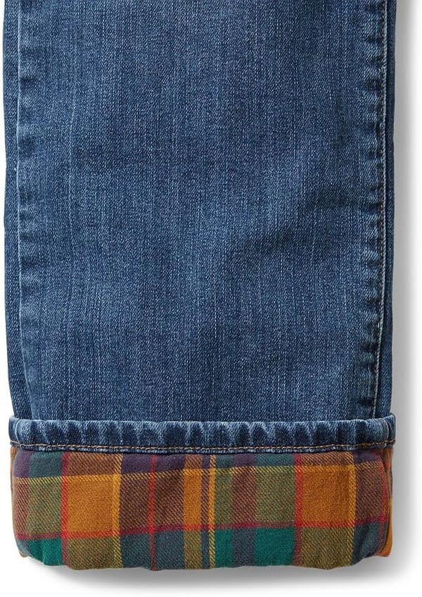 imageEddie Bauer Mens Field Flex FlannelLined Straight JeansRiver Rock