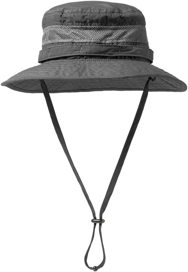 Eddie Bauer Exploration UPF Vented Boonie HatDark Smoke