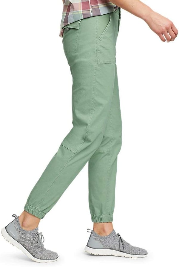 Eddie Bauer Womens Adventurer Stretch Ripstop Jogger PantsDusty Sage