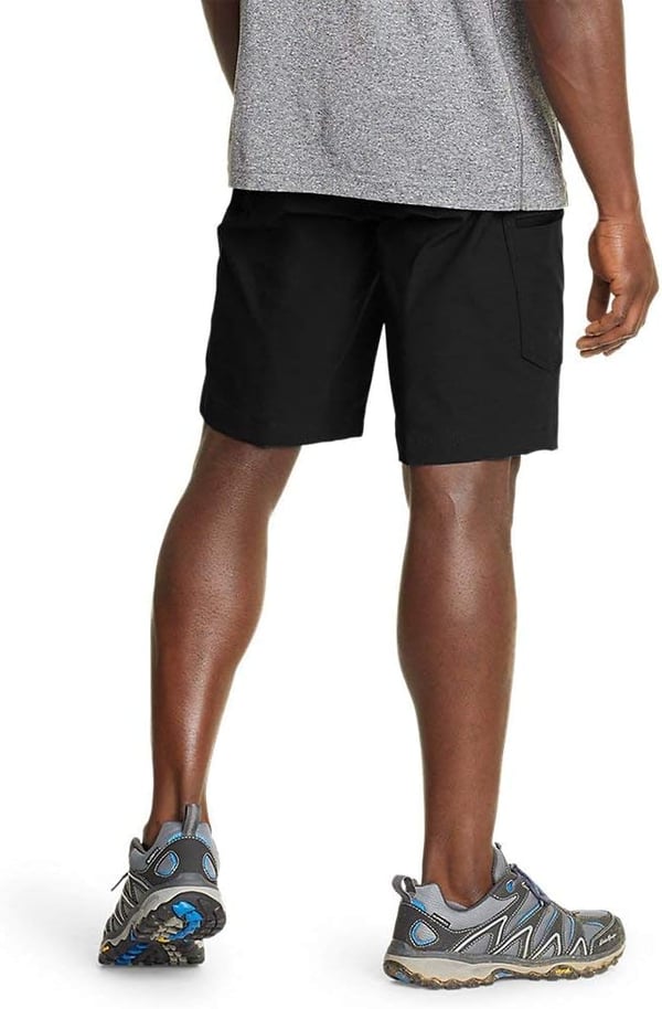 Eddie Bauer Mens Rainier ShortsStandard Black Rainier