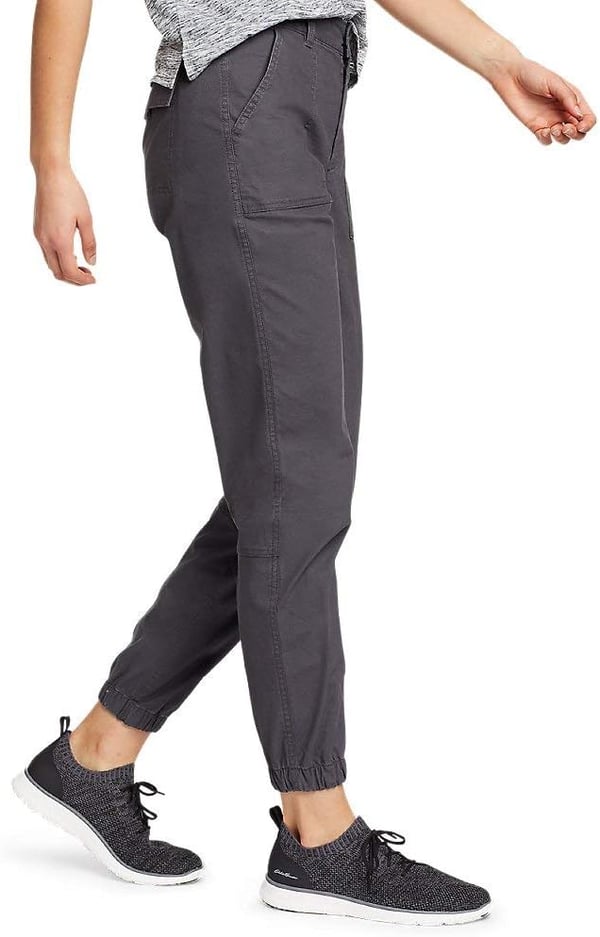 Eddie Bauer Womens Adventurer Stretch Ripstop Jogger PantsCarbon