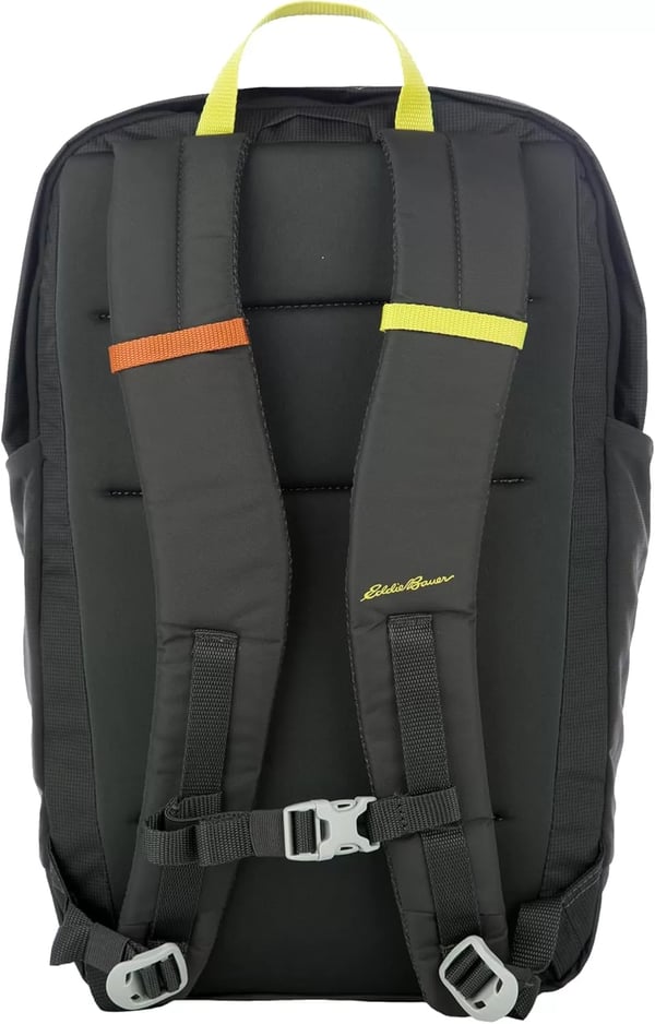 imageEddie Bauer Nomad Backpack with Compression Straps and HydrationLaptop Compatible Sleeve Carbon 22LCarbon