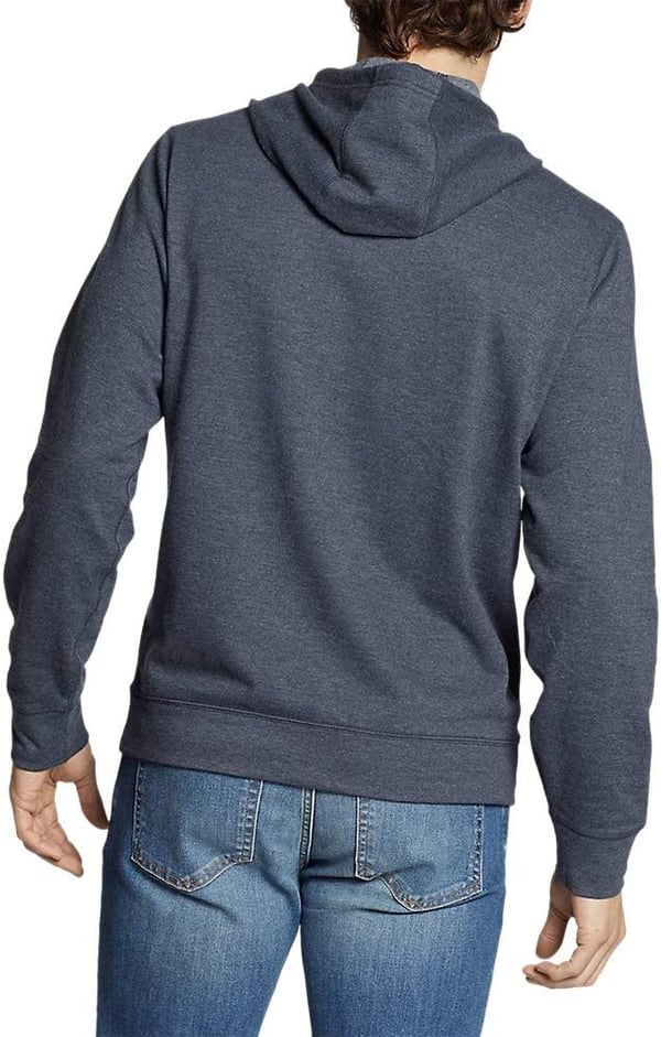 Eddie Bauer Mens Everyday Pullover HoodieRegular Midnight Htr