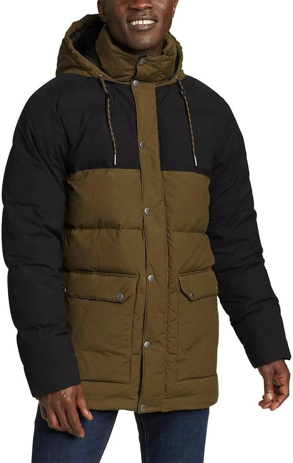 Eddie Bauer Mens Seabeck Down ParkaCapers