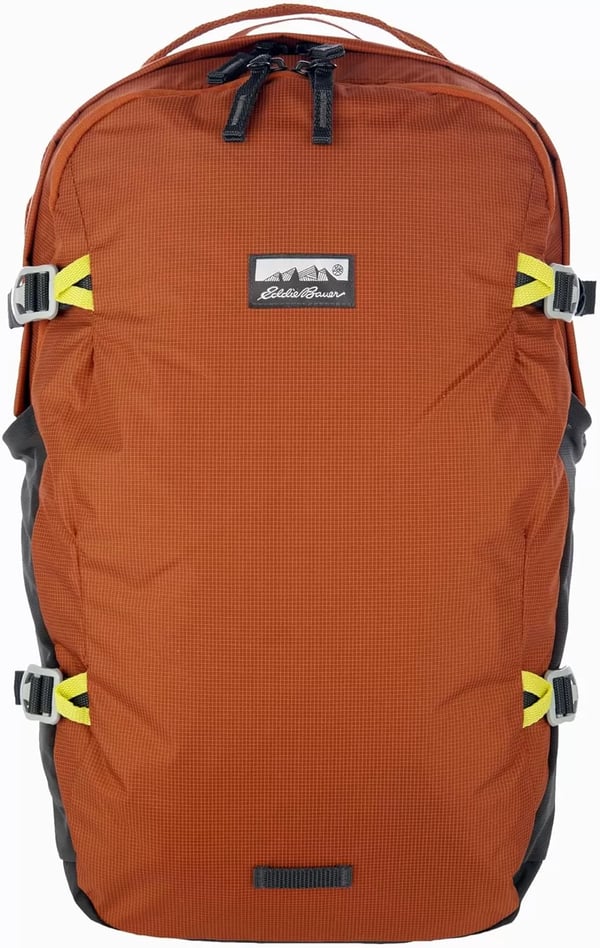 imageEddie Bauer Nomad Backpack with Compression Straps and HydrationLaptop Compatible Sleeve Carbon 22LSienna