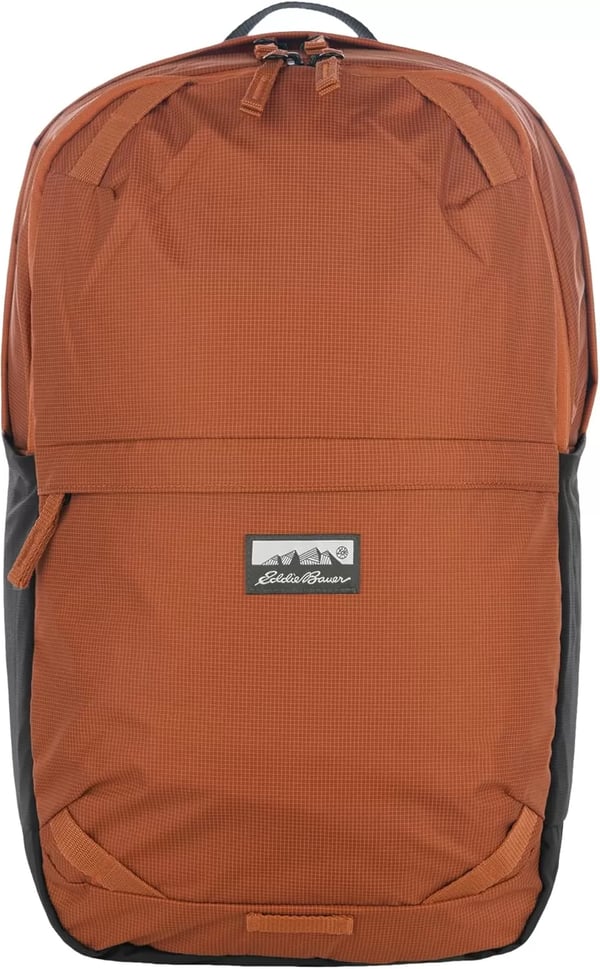 imageEddie Bauer Nomad Backpack with Compression Straps and HydrationLaptop Compatible Sleeve Carbon 22LSienna