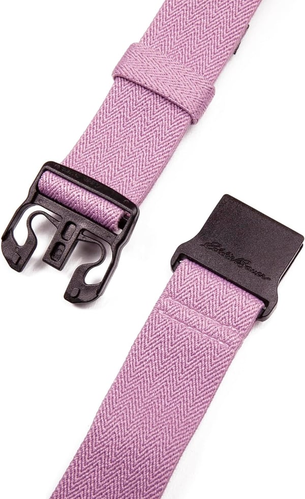 Eddie Bauer Womens Active Stretch Webbing BeltsPurple