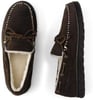 Eddie Bauer Mens ShearlingLined Moccasin SlipperDk Brown Brown