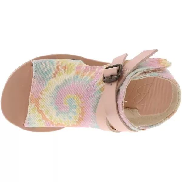 Blowfish Malibu Girl's Toddler Hooded Canvas Flat Sandal