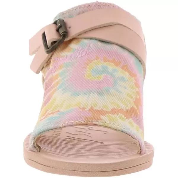 Blowfish Malibu Girl's Toddler Hooded Canvas Flat Sandal