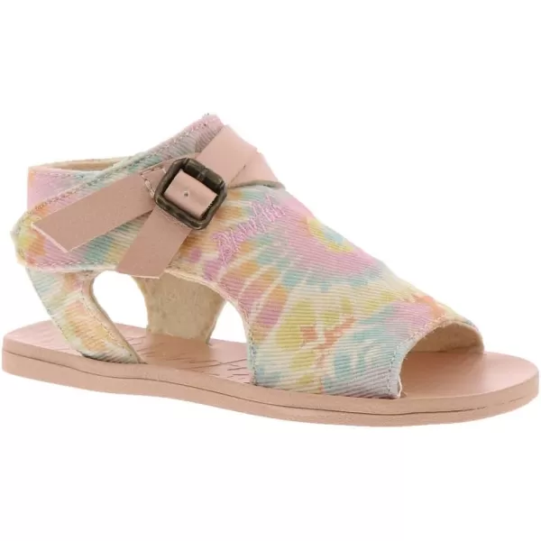 Blowfish Malibu Girl's Toddler Hooded Canvas Flat Sandal