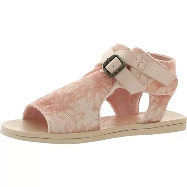 Blowfish Malibu Girl's Toddler Hooded Canvas Flat Sandal