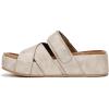 imageBlowfish Malibu Womens Iris Slide SandalCloud Faux Leather