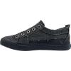 imageBlowfish Womens Blume Wedge SandalBlack Smoked 16 Oz CanvasBlack Outsole